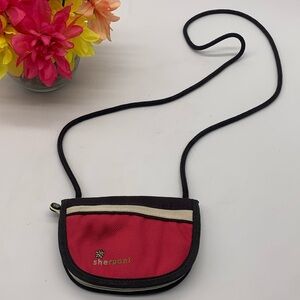 Sherpani Zoe Brown Red Crandberry Small Crossbody